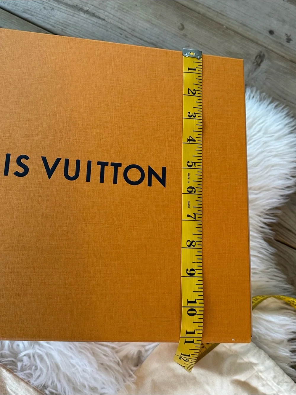 Empty Louis Vuitton Box + 2 Dust Bags